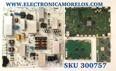 KIT DE TARJETAS PARA TV SONY NUM DE  PARTE XBR-75X900H / MAIN A5014255A 160 / 1-006-895-21 / FUENTE 100613322 / AP-P321AM / T-CON LJ94-45133D / 20Y_S75JU22H2TA6BV0.2 / DRIVER A5012966A / 1-006-902-11 / PANEL YDAF075DND01 / MODELO XBR-75X900H / XBR75X900H